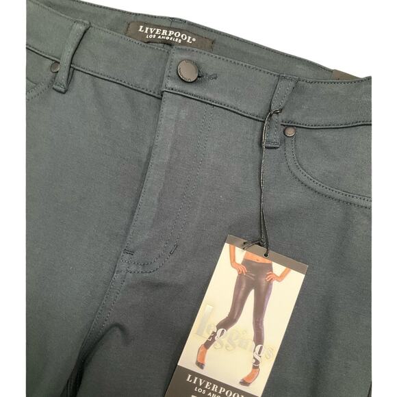 Liverpool Los Angeles Leggings Dark Knight Size 12 NWT - Picture 11 of 11